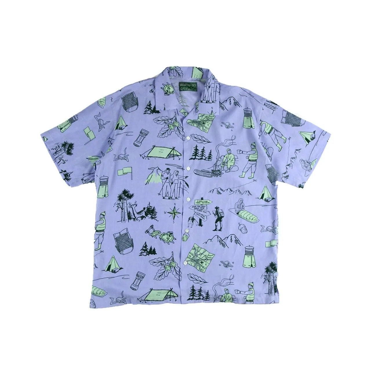 BROWN by 2-tacs 25SS Aloha S/S